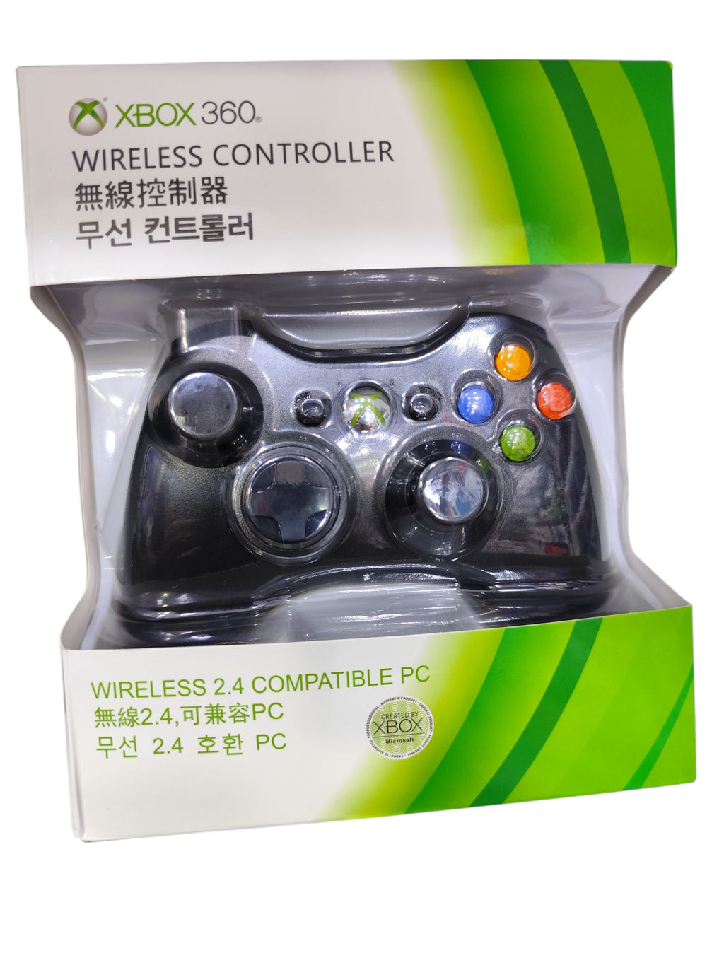 MANETTE XBOX 360 FIL+ADAPTEUR PC