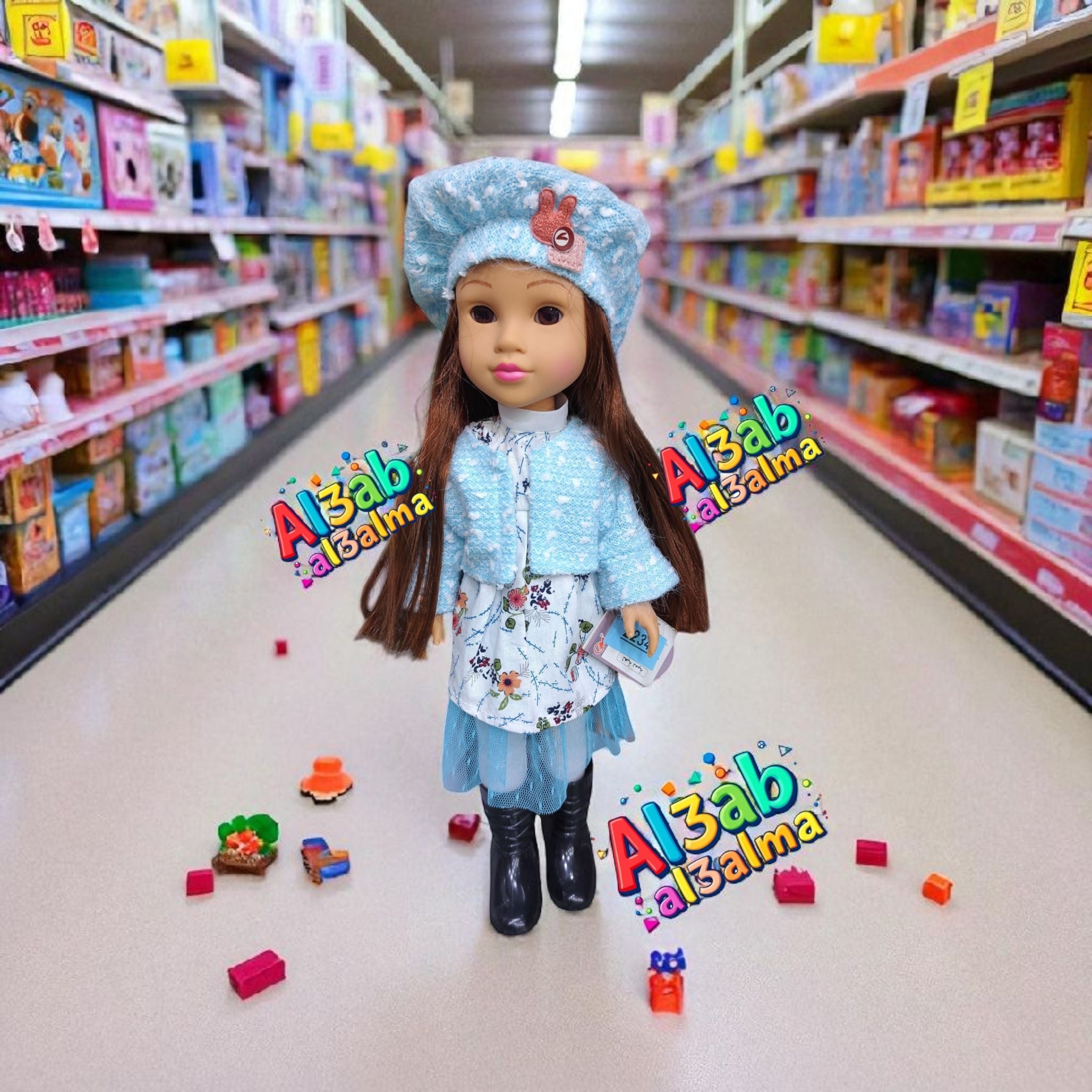 🎀 دمية ماي ماي – الحجم الكبير 👧💖MAYMAY-M2234