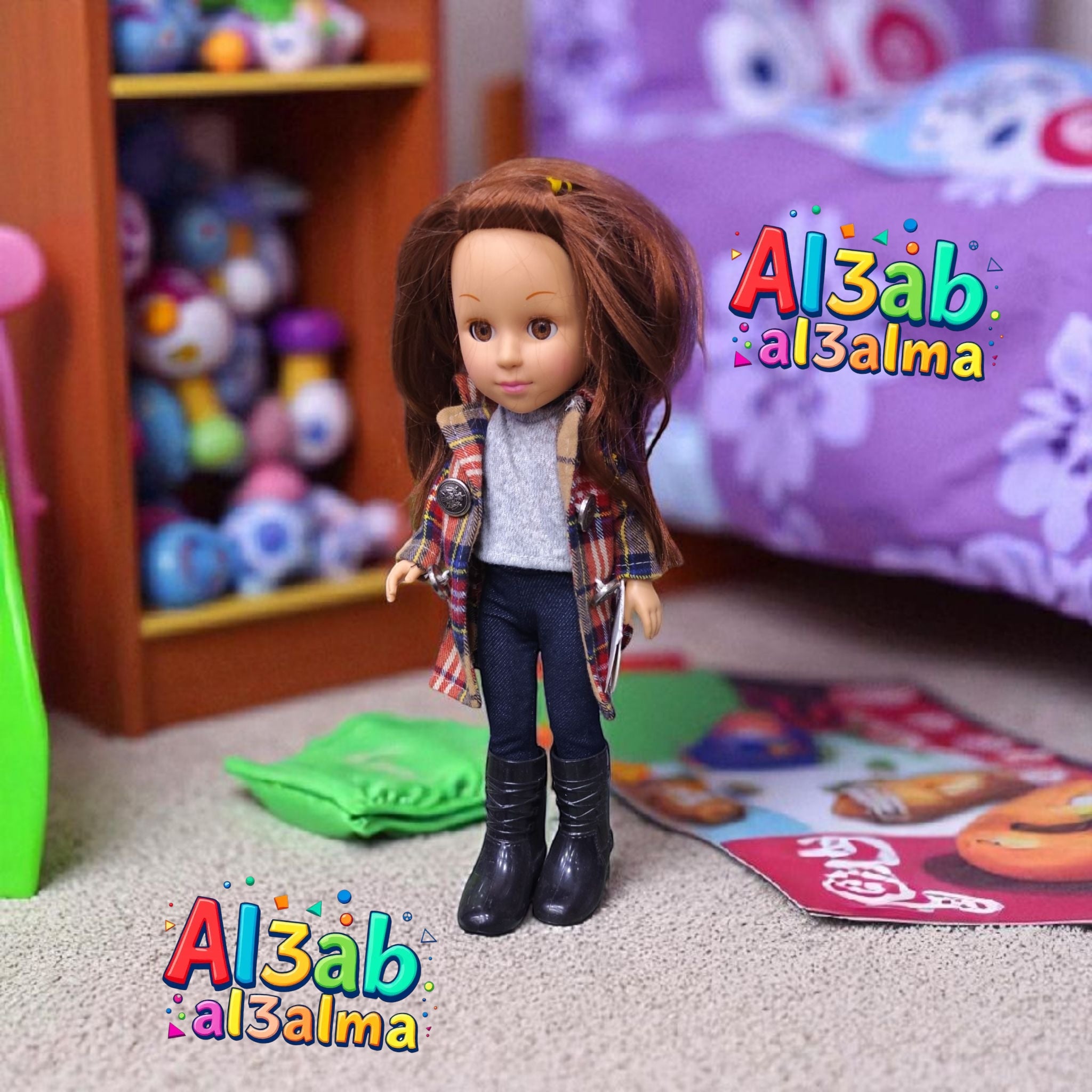 🎀 دمية ماي ماي – حجم 33 سم 👧💖MAY-MAY